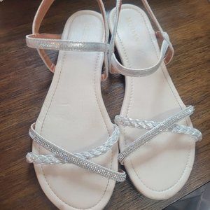 Mudan sparkly sandals size 10
